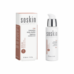 Tinh chất dưỡng trắng, trẻ hóa da Soskin Brightness Vitality Serum 30ml