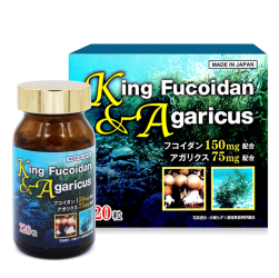 Viên uống hỗ trợ điều trị ung thư King Fucoidan & Agaricus 120 viên 