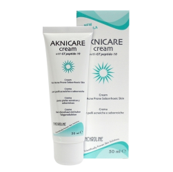 Kem hỗ trợ điều trị mụn, kiểm soát nhờn Aknicare Cream with GT peptide-10