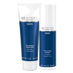 Bộ sản phẩm chăm sóc mặt và mắt cho nam Janssen Perfect Man 