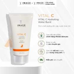 Tinh chất dưỡng ẩm tối ưu cho da nhạy cảm Image Skincare Vital C Hydrating Water Burst