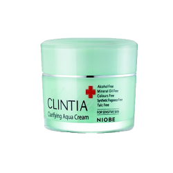 Kem dưỡng ẩm cho da nhạy cảm Niobe Clintia Clarifying Aqua Cream