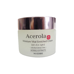 Kem dưỡng ẩm, trắng da Niobe Acerola Moisture Vital Enriched Cream 