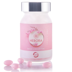 Viên uống tỏa hương Hebora Sakura & Damask Rose