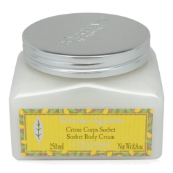 Kem dưỡng thể hương cam quýt và cỏ roi ngựa L’Occitane Verveine Agrumes Sorbet Body Cream