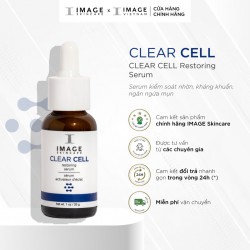 Tinh chất  làm dịu da, giảm nhờn, ngừa mụn Image Skincare Clear Cell Restoring Serum Oil Free