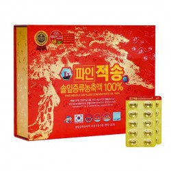 Tinh dầu thông đỏ Chính phủ Hàn Quốc Korea Redpine Corp Hộp 120 viên