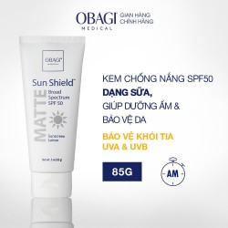 Kem chống nắng Obagi Sun Shield Matte Broad Spectrum SPF 50 Premium